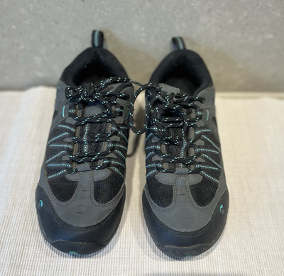 Gelert Ladies Ottawa Low Charcoal Teal Walking Shoes Boots UK EU 37 VGC  UK - Main Image