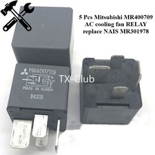 5 Pcs Mitsubishi MR400709 AC cooling fan RELAY replace NAIS MR301978