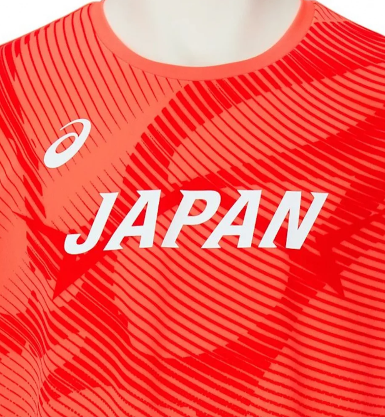 ASICS Official Team Japan World Athletics Fan Shirt Unisex Tee T