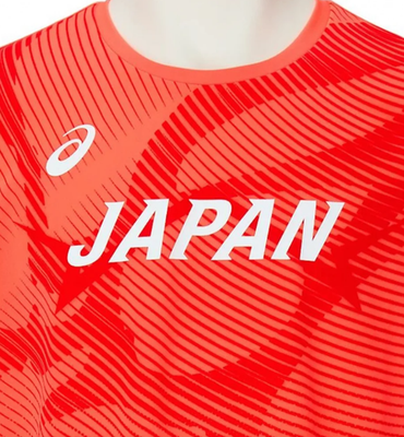 ASICS Official Team Japan World Athletics Fan Shirt Unisex Tee T