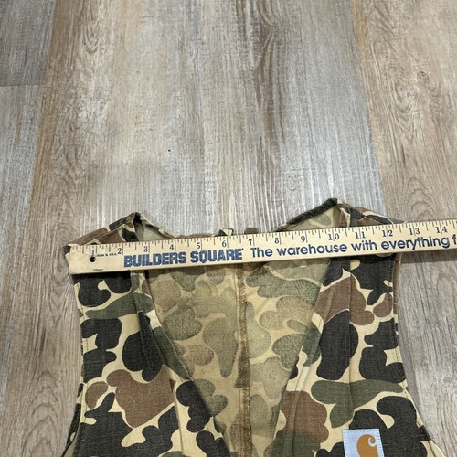 Carhartt Reworked 90s Skeet/Shooting Vest — Mossy Oak Camouflage — USA Medium - Picture 9 of 17