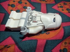 LEGO Genuine Star Wars minifigure Sw0101 Hoth Snow Trooper from Set 4483