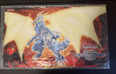 Yugioh Blue-Eyes Tyrant Dragon World Championship 2025 Playmat