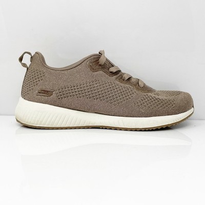 Skechers Womens Bobs Squad 117006 Brown Running Shoes Sneakers Size 9