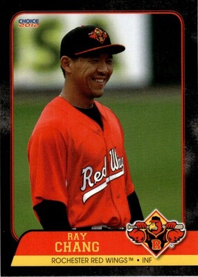 2012 Ray Chang Choice Minor League Rookie Rochester Red Wings