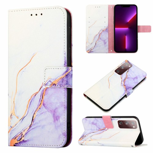 Case For Samsung Galaxy S20 FE 4G 5G Leather Phone Protector Marble Cover Wallet - Picture 6 of 7