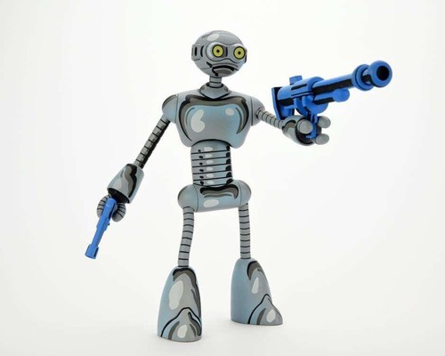 NECA Fugitoid Teenage Mutant Ninja Turtles TMNT 7" Figure Official In Stock - Picture 5 of 7