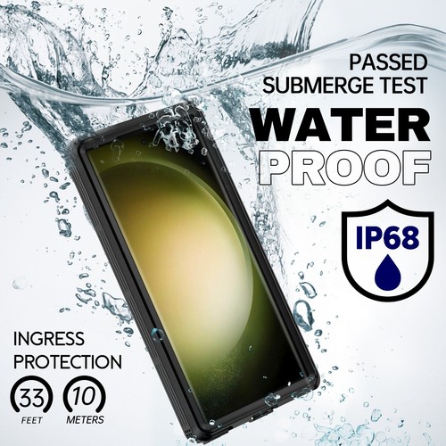 For Galaxy S23 S23+ S23 Ultra Waterproof Case Shockproof Plus Screen Protector - Picture 4 of 12