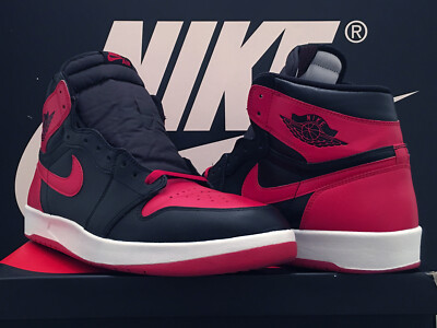 Vintage 2015 Nike Air Jordan 1 High The Return UK11 EU46 Banned 1.5 Bred I 4 OG Rare