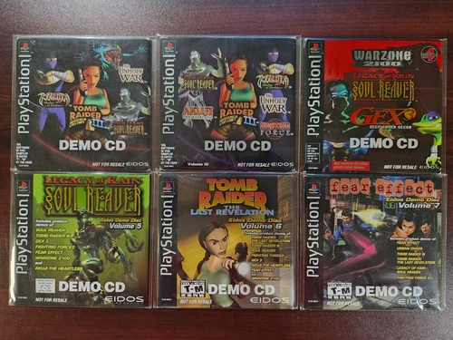 Eidos Complete Demo Set (Sony PlayStation PS1 PSX)