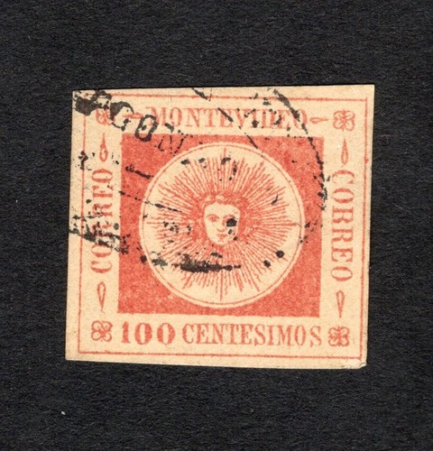 Uruguay 1861 stamp Mi#16a Forgery used CV=66$ lot 4