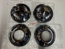 Toyota Fj40 Fj45 Fj55 Land Cruiser Wheel Covers Hub Caps Oem Set Of 4