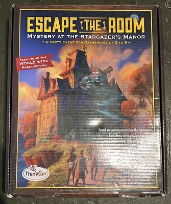 Escape The Room Mystery at Stargazers Manor - An Escape Room Experience in a Box