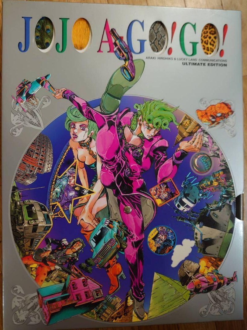 JoJo's Bizarre Adventure JOJO A-GO! GO! HIROHIKO ARAKI Art Book