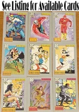 1991 Impel DC Cosmic Cards Trading Cards! Choose From List 