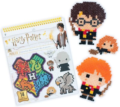 Perler Beads Harry Potter Instruction Pattern Pad | 53 Designs | Craft KidsBook
