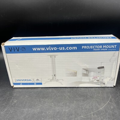 VIVO Universal Extending Ceiling Projector Mount, Height Adjustable Projection,