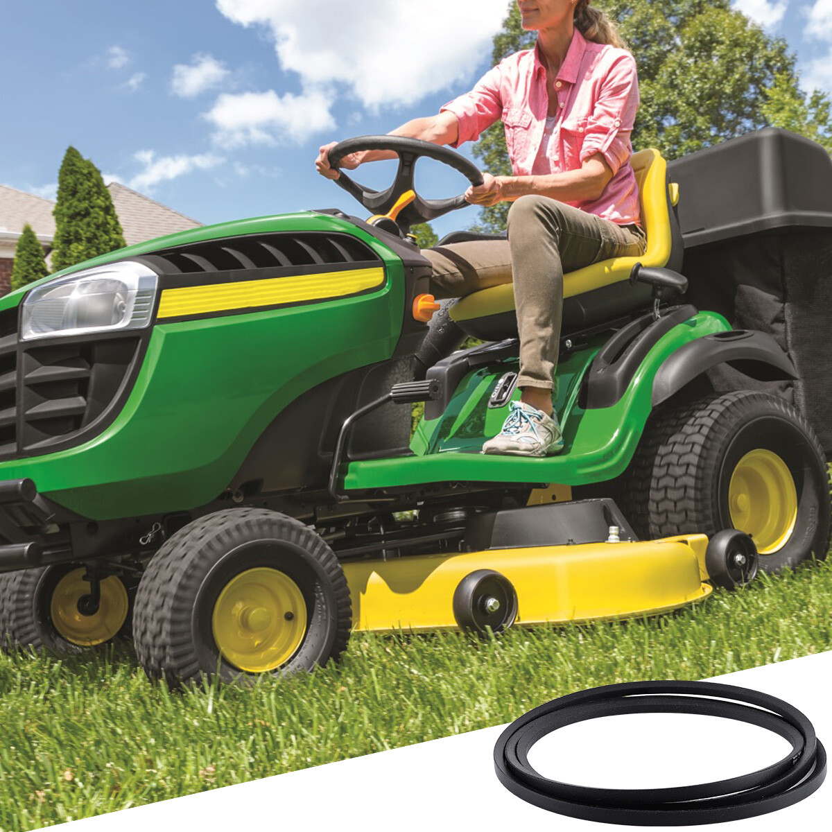 Riding Lawn Craftsman Dyt 4000 48 Inch Deck Belt Belt Pulley Drive