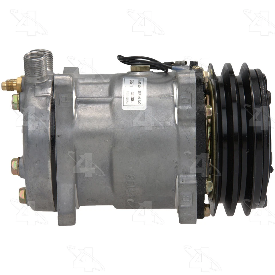 Compresor de aire acondicionado para Jeep Wrangler 1987-1990 4 estaciones 571KE70 1988 1989 Foto 3 de 4