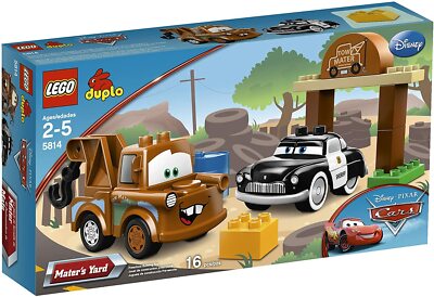 LEGO Duplo Disney Cars 5814 Mater's Yard Creativity Kid Building