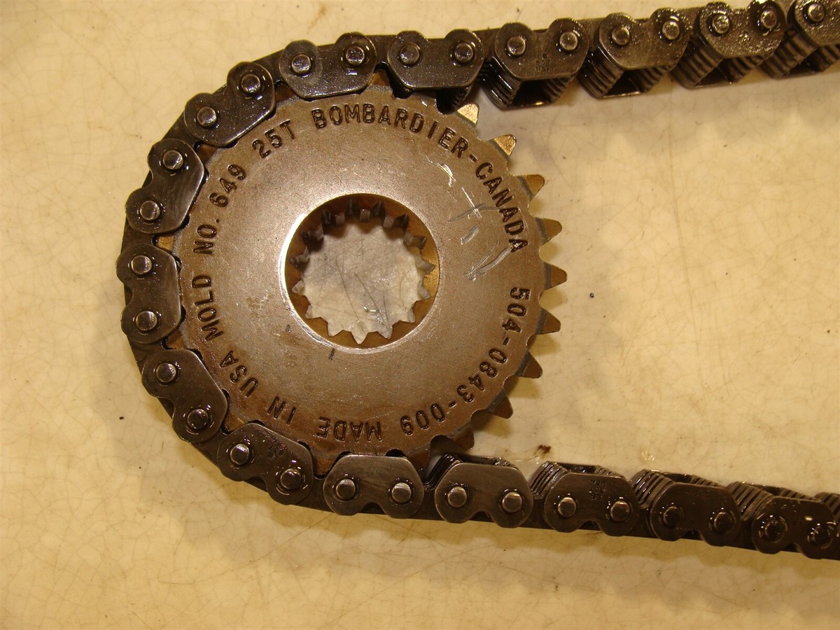 2002 SKI-DOO MXZ 700 zx drive chain gears sprocket set 25t 43t 504