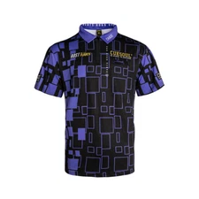 CUESOUL New Launch DARTS ROAD ONE Dart Shirt Dart Jersey-Purple and Black