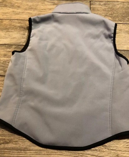 Womens Marker Ski Vest Zip Polar tech Size Medium Bluish Gray - Picture 3 of 7