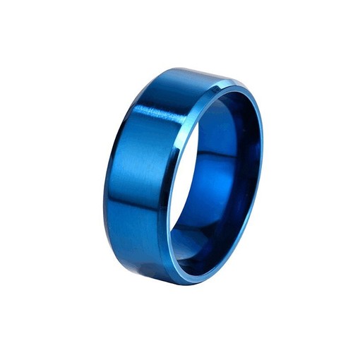 Titanium Stainless Steel 4/6/8mm Brushed Finish Men Women Wedding Band Ring - Picture 12 of 27