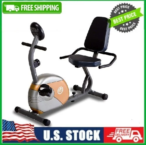 Marcy ME709 Recumbent Magnetic Exercise Bike Cycling Home Gym
