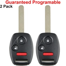 2 For 2007 2008 2009 2010 2011 2012 2013 Honda CRV CR-V Entry Remote Car Key Fob