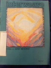 Interweave 1980/81 Winter Twills & Beyond! Damask Undulating Twill Double 2-Tie