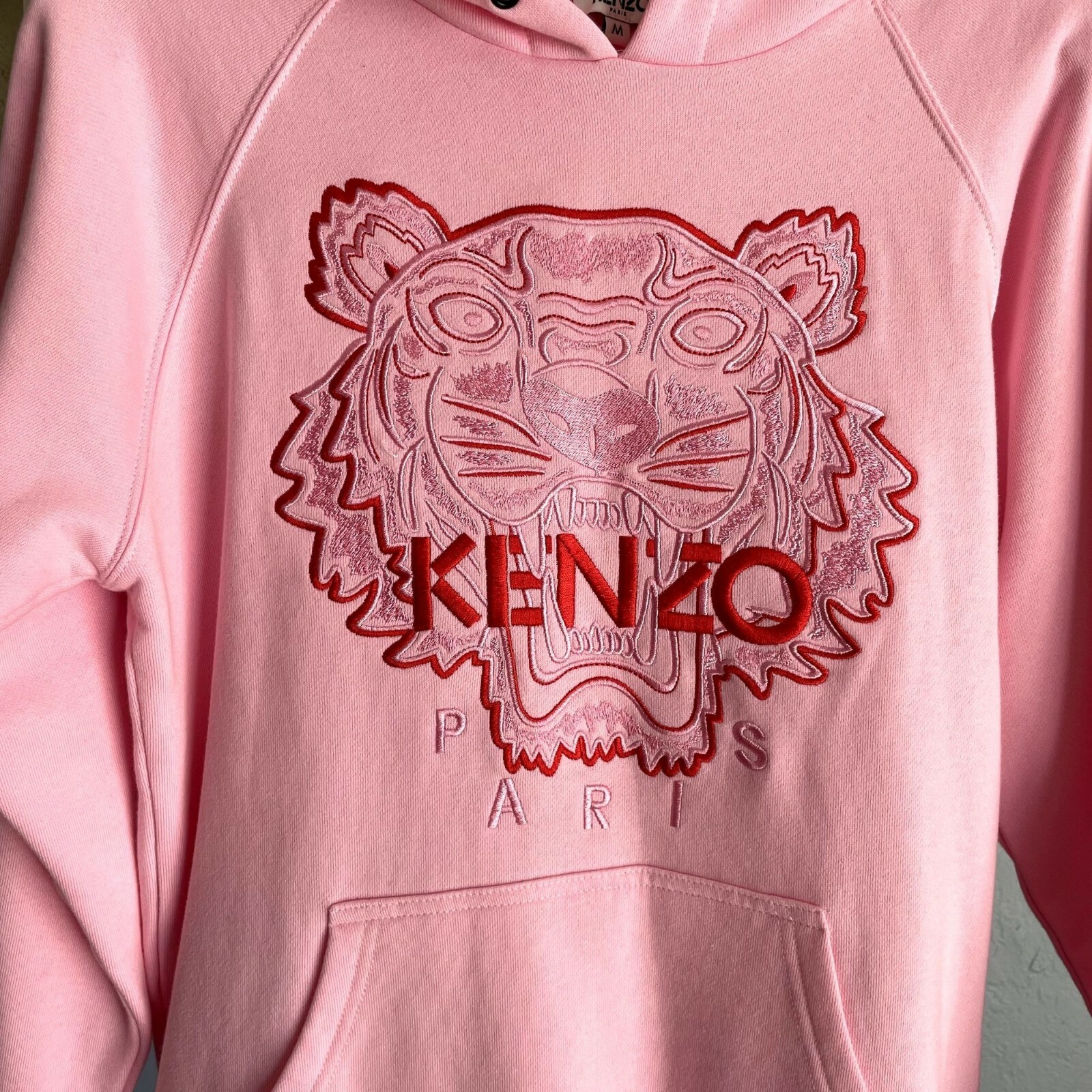 KENZO Pink Tiger Embroidered Sweatshirt 