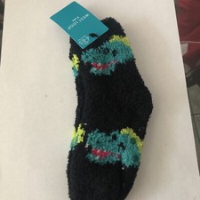 Kids Cozy grippy Sock Dinosaurs Size 4-8.5 west loop