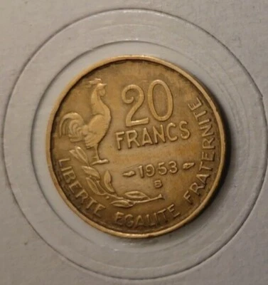 20 Francs G. GUIRAUD, 1953 B F.402/12 - Photo 1/2