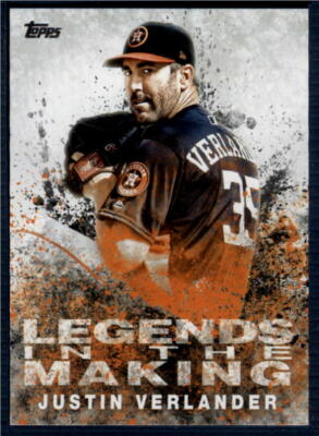 Justin Verlander 2018 Topps Legends in the Making #LITM-24 Astros ID:20860