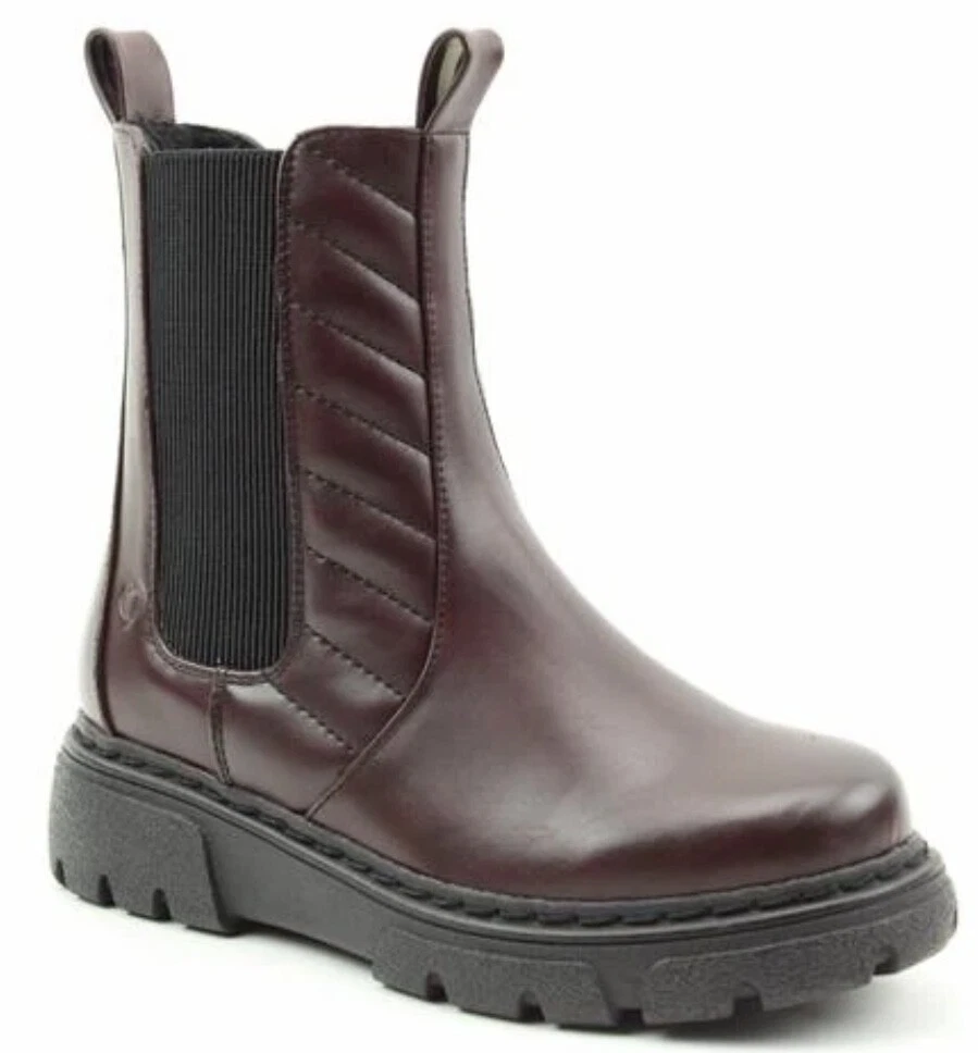 Ladies burgundy cheap chelsea boots