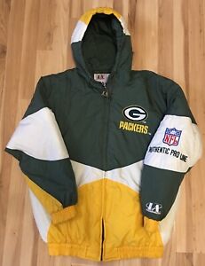 VINTAGE PRO LINE LOGO Athletics GREEN BAY PACKERS NFL WINTER JACKET ...