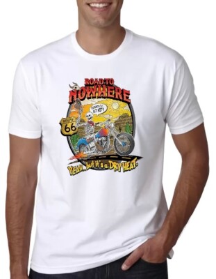 Road to Nowhere Route 66 T-Shirt