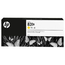Genuine HP 831B Yellow Latex Print ink