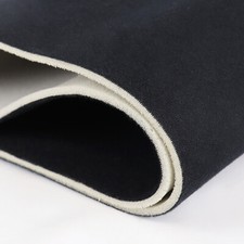 Black Headliner Fabrics 1/8" Foam Backed 78"x60" DIY Craft Upholstery Replace