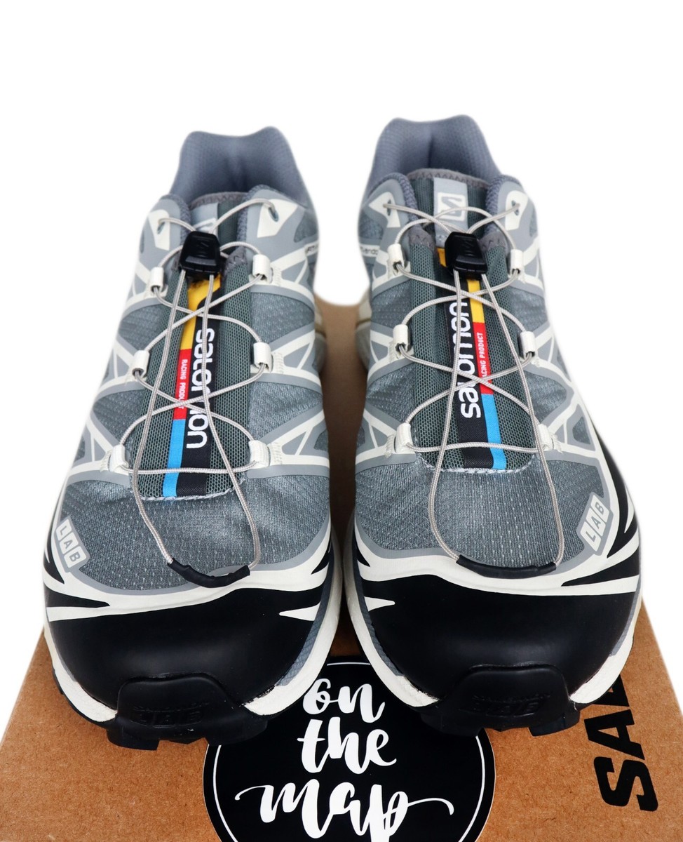 Salomon XT-6 RECUT Monument Phantom Grey White UK 11 12 US