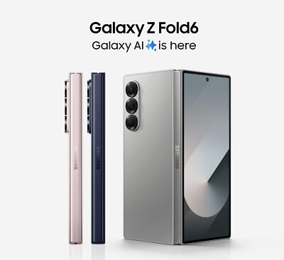 UNLOCKED for US Domestic Carrier Samsung Galaxy Z Fold6 F956U 256GB - OPEN BOX