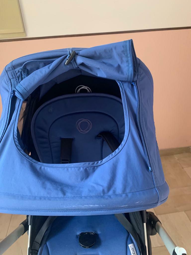 PASSEGGINO e NAVICELLA BUGABOO FOX sky blue NOVEMBRE 2018 foto 2
