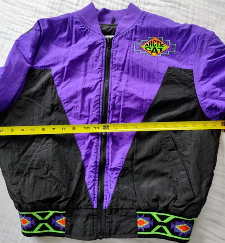 Vintage 90s' Arctic Cat Gore-Tex Snowmobile Ski Jacket Sunburst w/Liner Size L - Picture 18 of 22