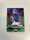 2025 Panini Prizm - Prizmatic Jaxson Dart #6 Green Prizm (RC) Giants