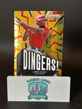 2025 Panini Prizm - Dingers! James Wood, James Wood #10 (RC)