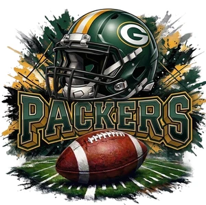 American Football Green Bay Packers Self Adhesive Vinyl Sticker