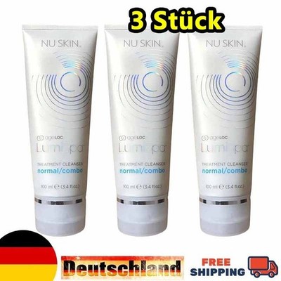 3 Stück | Nu Skin Nuskin AgeLoc LumiSpa Treatment cleanser 100ml~DE