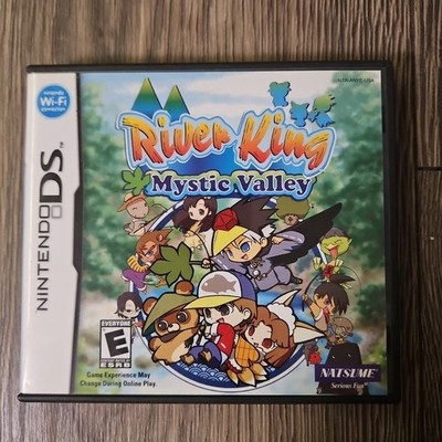 No Game - River King Mystic Valley Nintendo DS -  Case and Manual Only - No Game