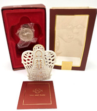 Lenox Bright Christmas Angel Votive Tea Light Candle Holder w/ Box Gold Trim